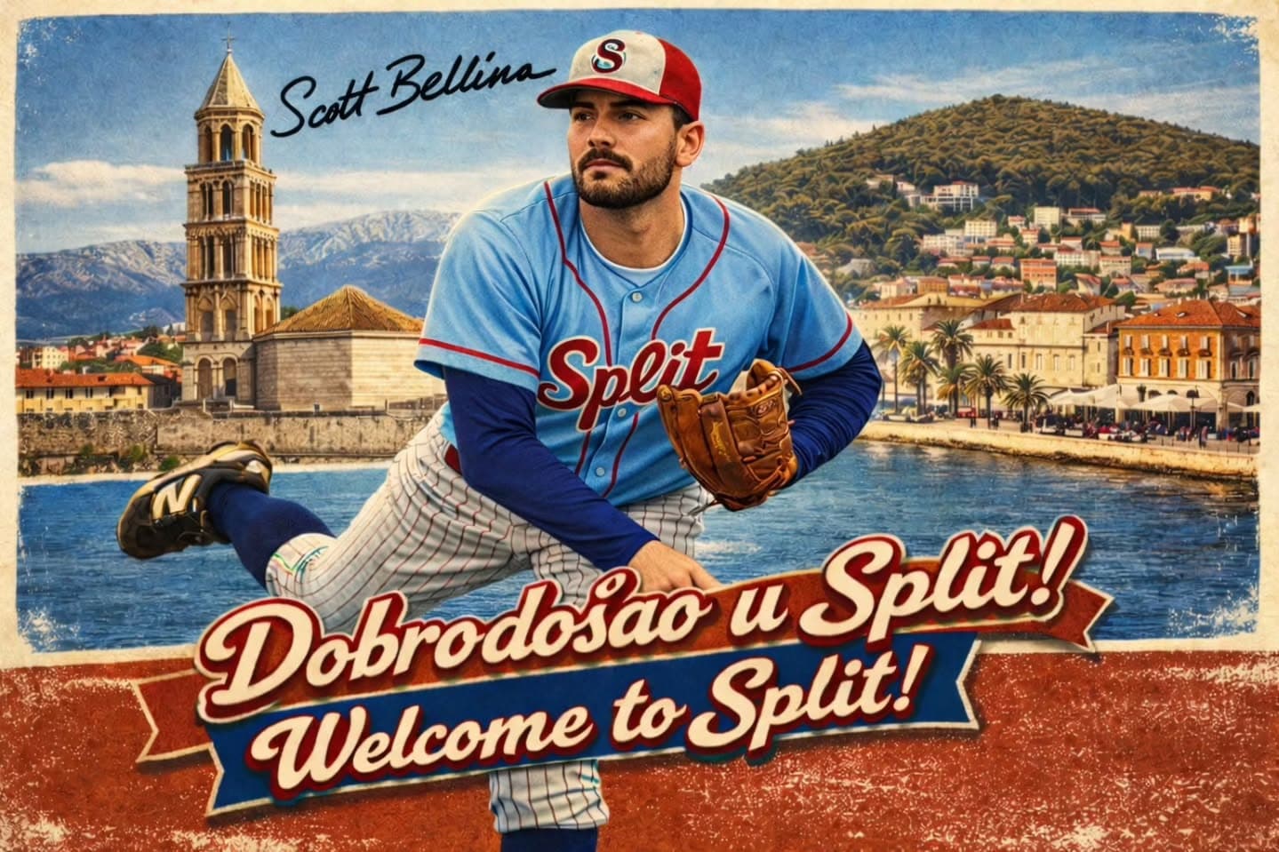 Veliko pojačanje u Splitu: Dobrodošao Scott Bellina!